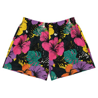 Pop Art Hibiscus Casual Unisex Shorts