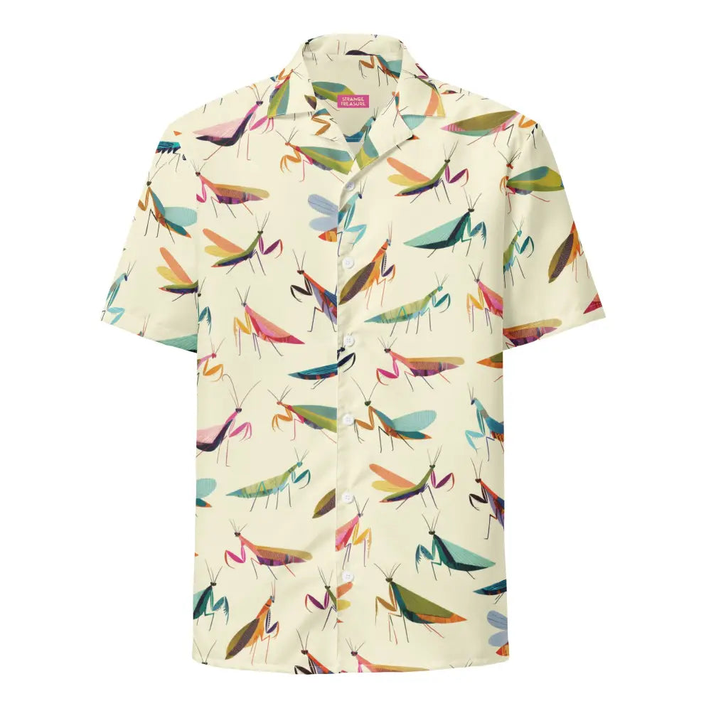 Praying Mantis Button-Down Shirt