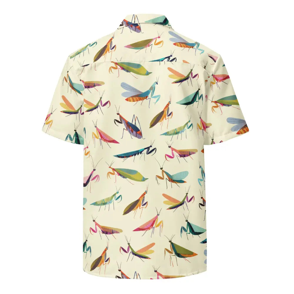 Praying Mantis Button-Down Shirt