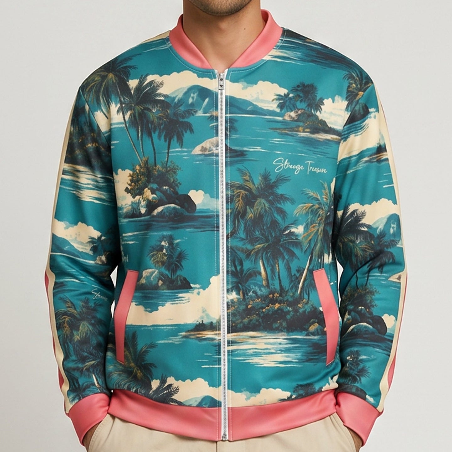 Classic Hawaiian Unisex Bomber Jacket