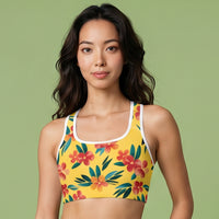 Watercolor Hibiscus Racerback Top