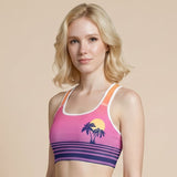 Sunset Stripe Racerback Top