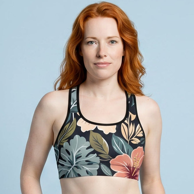 Classic Hibiscus Racerback Top