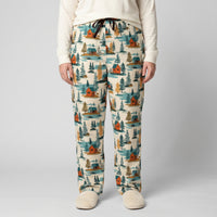 Mid-Mod Lakehouse Womens Pajama Pants