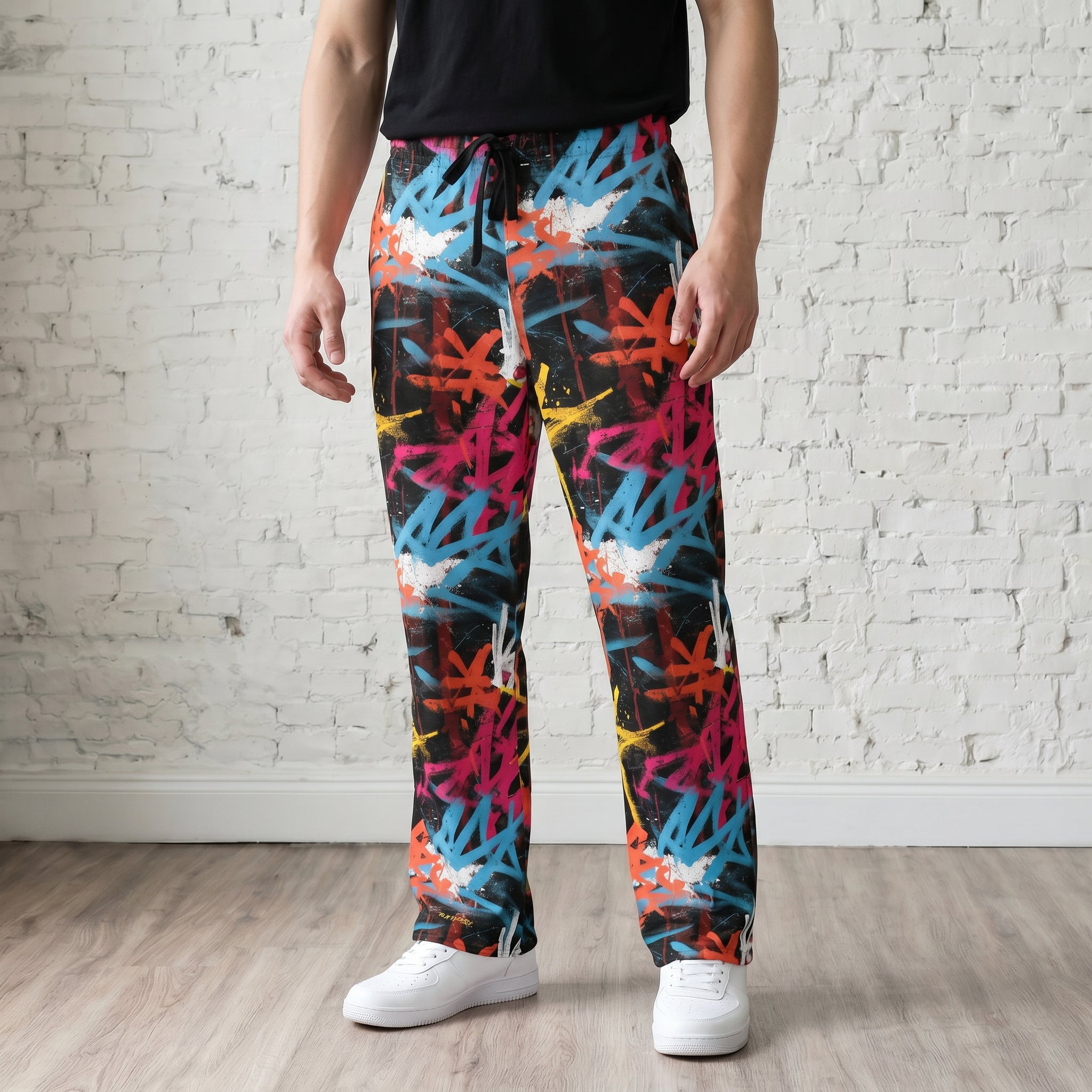 Graffiti Mens Pajama Pants