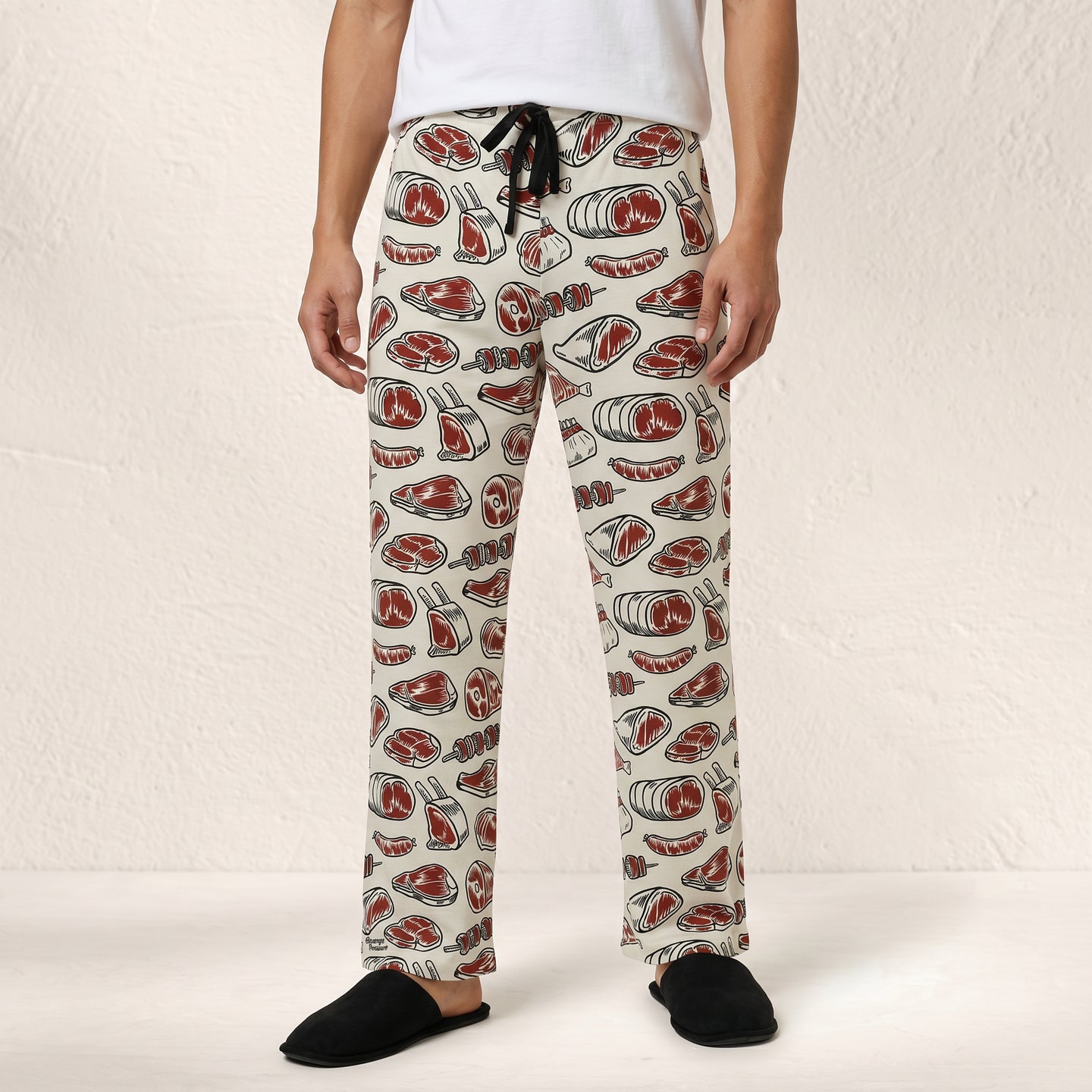 Select Cuts Meat Mens Pajama Pants