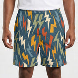 Lightning Bolts Mens Swim Trunks