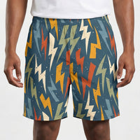 Lightning Bolts Mens Swim Trunks