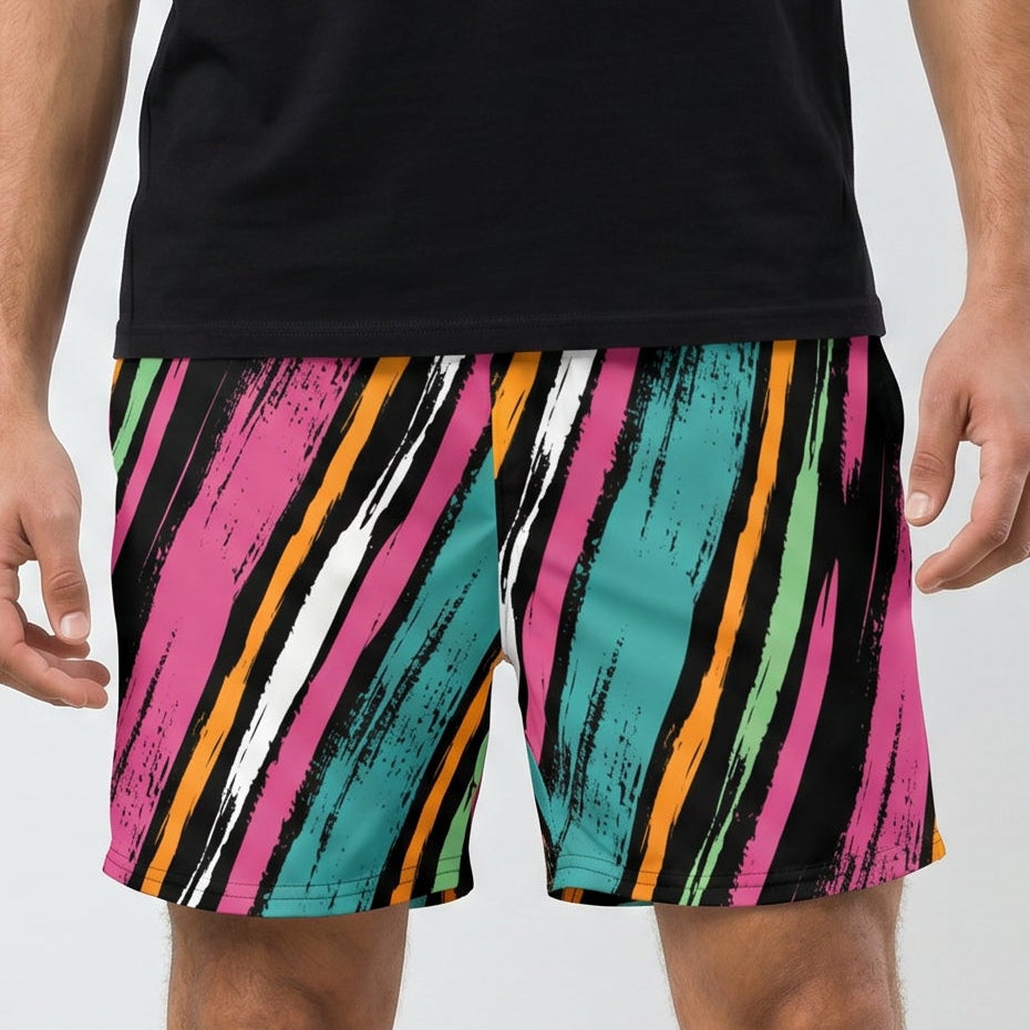 Wild Streak Mens Swim Trunks