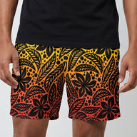 Sunset Jungle Mens Swim Trunks