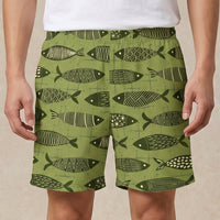 Fresh Catch Mens Swim Trunks