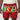 Color Wave Mens Swim Trunks