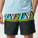 Surfer Stripe Mens Swim Trunks