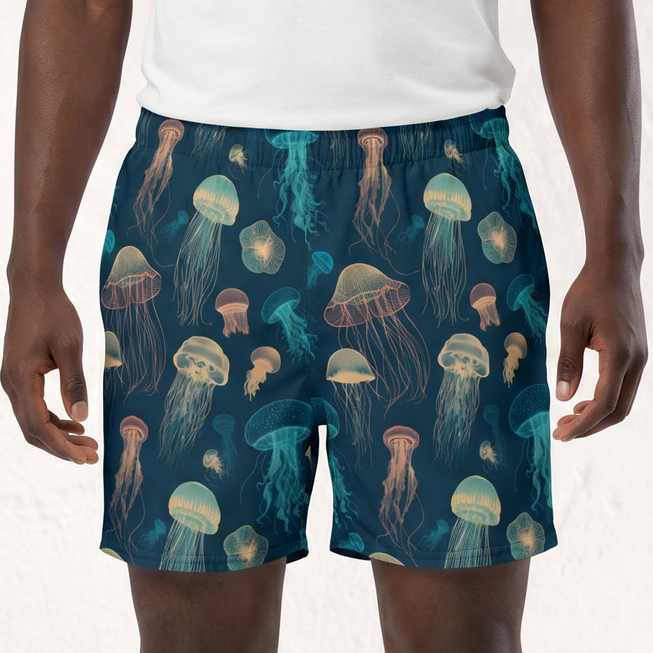 Jellyfish Mens Swim Trunks