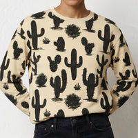 Cacti Silhouettes Unisex Sweatshirt