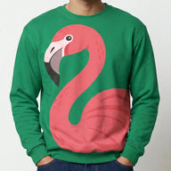Big Flamingo Unisex Sweatshirt
