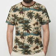 Classic Hawaiian Printed Tee