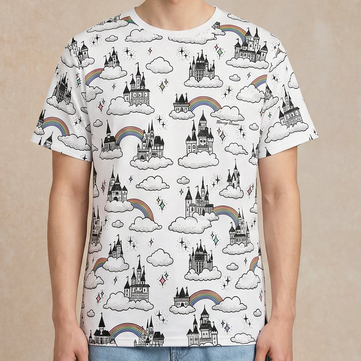 Rainbow Kingdom Printed Tee