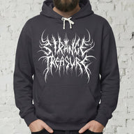 Strange Treasure Black Metal Logo Hoodie
