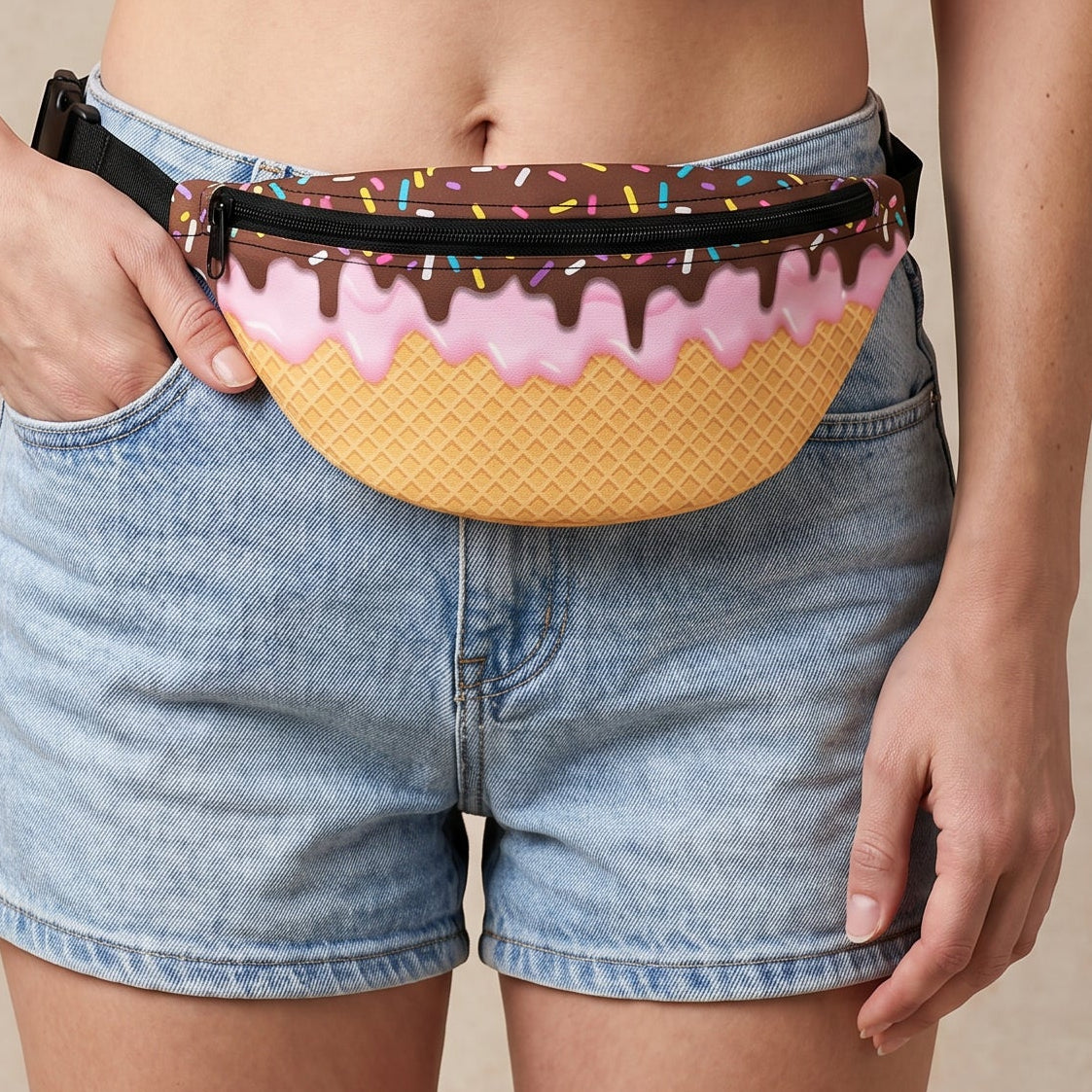 Ice Cream Sundae Fanny Pack